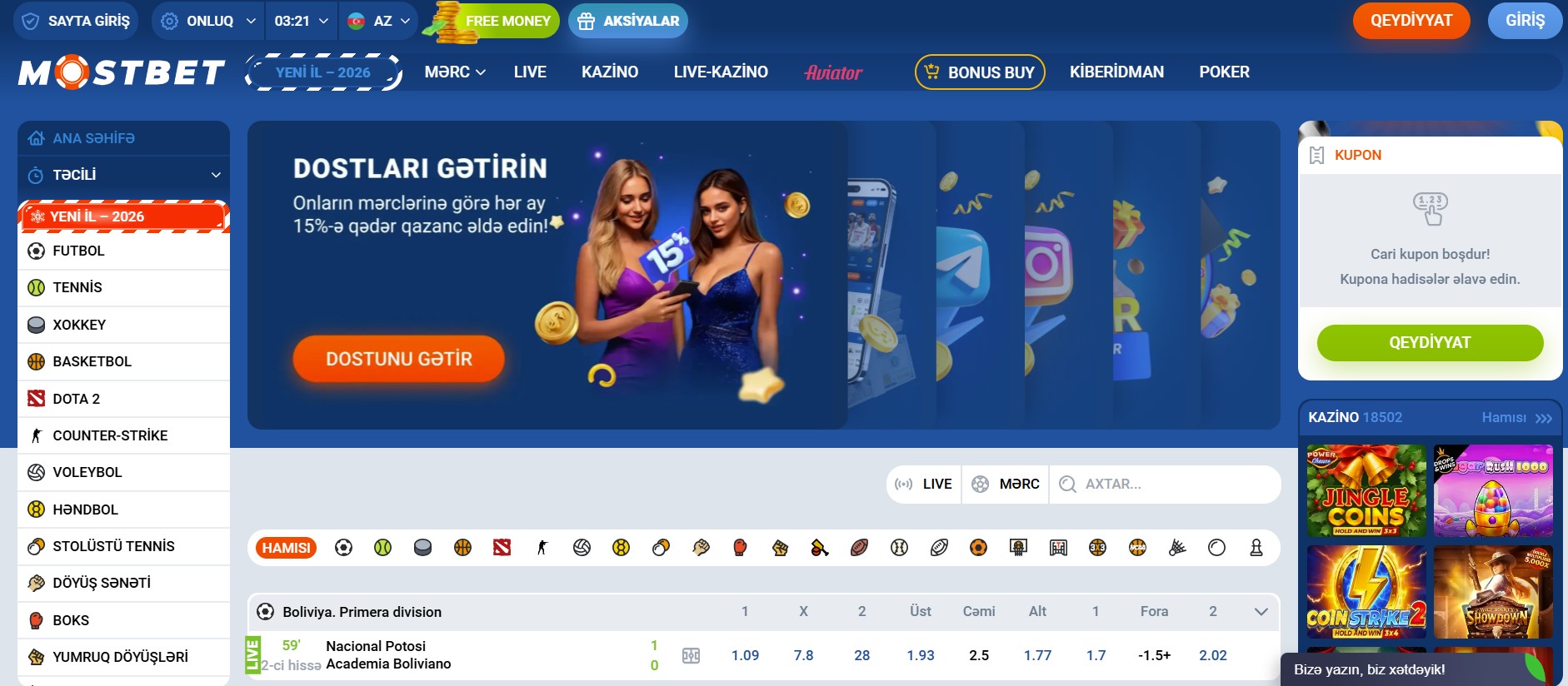 Niyə Mostbet Online-ı tövsiyə edirəm