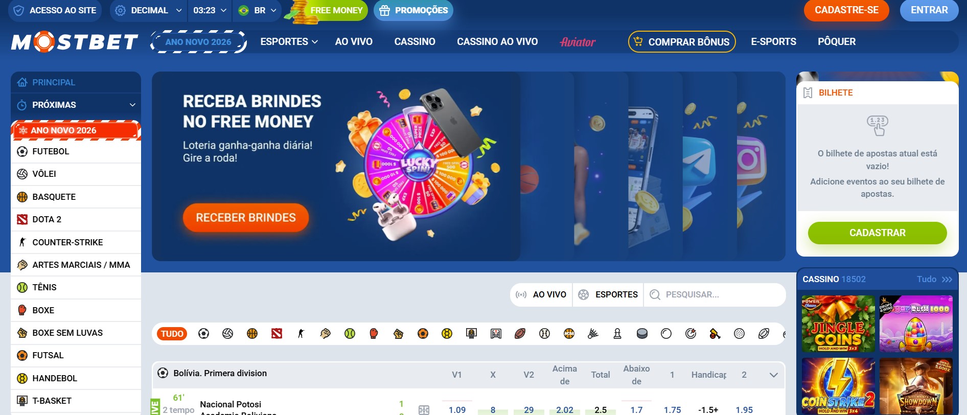 Por que eu recomendo a Mostbet Online?