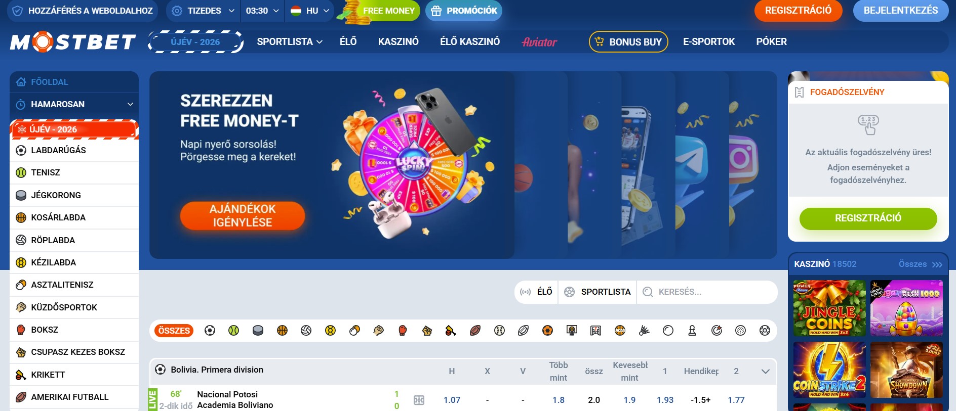 Miért ajánlom a Mostbet Online-t?