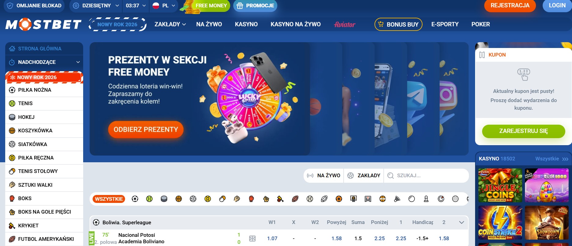 Dlaczego polecam Mostbet Online